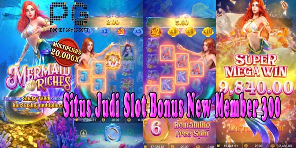 Situs Judi Slot Online Gacor Terpercaya 2023 Bonus Member Baru di Depan To 3x Mermaid Riches